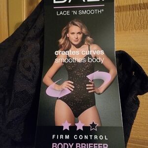 Bali Black Lace Body Shaper